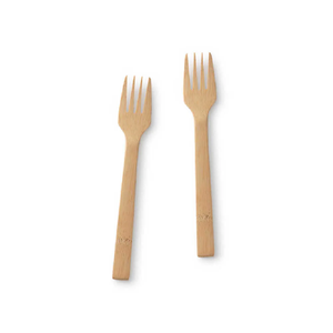 Mango de madera Tenedor/cuchara/cuchillo/palillos Juego de cubiertos para un solo 3 piezas al mejor precio - Product Image 3