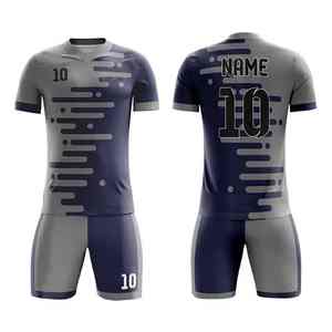 Nueva llegada camiseta de fútbol personalizado transpirable sublimado uniforme de fútbol en los mejores colores último diseño con servicios OEM - Product Image 1