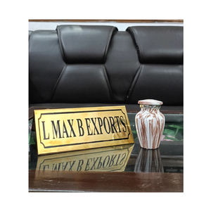 Gama exclusiva de urnas de cremación de recuerdo de aluminio para cenizas funerarias con acabado personalizado de diseño elegante de la mejor calidad a precio de fábrica - Product Image 1