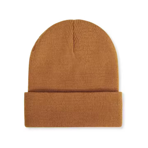 Gorros de Punto Acrílicos Suaves para Uso Diario, Nuevo Diseño, Moda de Invierno, Alta Calidad, Logotipo Personalizado, Gorro Cálido, Estilo Playero - Product Image 6