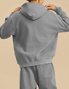 Custom High Quality Acid Washed Oversized Distressed Sweatshirt Hoodie Hooded Pullover <b>Jacket</b> Hoodie - Product Image 3