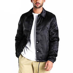 Chaquetas de hombre de alta calidad Último diseño 3D Impreso Casual Button Up Street Wear Prendas de abrigo Chaqueta de bombardero para hombres - Product Image 4