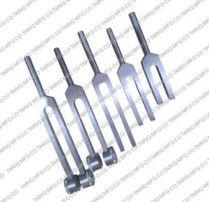 Ensemble de diapasons de diagnostic professionnel de nouveauté 128Hz 256Hz 512Hz 1024Hz 2048Hz Kit d'alliage d'aluminium - Product Image 3