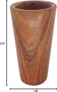 Simple Handmade Wooden <b>Glass</b> Stein Eco-Friendly Dishwasher Safe Customized for Men Women - Product Image 5