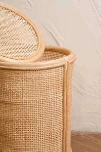 Panier à linge en osier fait main avec couvercle, en forme d'animal, écologique, en rotin naturel, moderne, multifonctionnel, fabriqué au Vietnam - Product Image 5