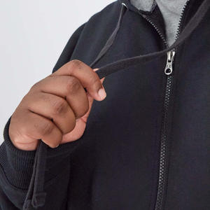 Nouveau sweat à capuche personnalisé unisexe avec fermeture éclair, marque privée, fermeture éclair intégrale, 100% coton, hiver, pour les marques de mode, les startups et la revente en ligne - Product Image 5