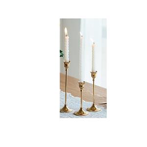 Candelabro de Metal de latón para decoración de boda, soporte de vela de Metal plateado, producto de venta, muestra gratis - Product Image 6