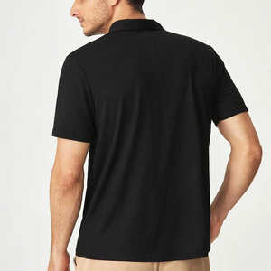 Polo pour homme décontracté d'été, 100 % coton, dernier design, couleur unie, nouvelle collection, taille XL, motif écossais foncé - Product Image 2