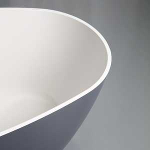 Baignoire autoportante moderne design Rome gris – Baignoires modernes uniques - Product Image 5