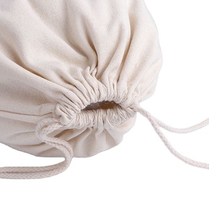 Sac à poussière en toile de coton noir - Écologique, réutilisable, logo personnalisé, cordon de serrage, solution élégante de rangement et de shopping - Product Image 5