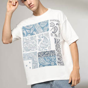 Camiseta deportiva de algodón 100 para hombre, impresión en blanco, poliéster de alta calidad, cantidad para hombre, cuello redondo personalizado, OEM Anti - Product Image 1