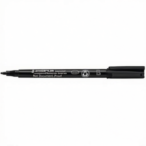 ปากกาเมจิก STAEDTLER Lumocolor Permanent Marker 314 ขนาด 1-2.5 มม. สีดำ ไม่กันน้ำ - Product Image 2