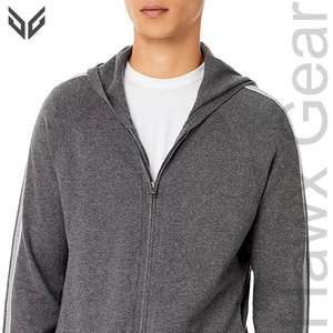 Sudaderas con capucha de diseño personalizado para hombre, nuevo estilo, forro polar transpirable con patrón sólido, ropa de calle de invierno de talla grande XS, gran oferta, teñido liso - Product Image 1