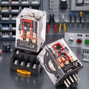 Relais Électromagnétique Miniature en Gros MK2P-I 8 Broches MK3P-I 11 Broches, Module de Relais de Puissance 24V DC 110V 220V - Product Image 3
