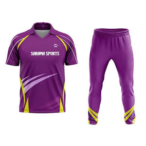 Kits de uniformes de cricket personalizados de calidad superior Mejor precio Fabricante de Pakistán Ropa deportiva atlética Uniformes de cricket para niños - Product Image 1