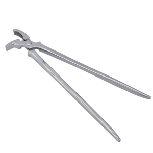 Herramientas de Herrador de Acero Inoxidable de Primera Calidad, Pinzas para Cascos con Mordaza Curva, Mordaza Recta Forjada, Instrumentos Quirúrgicos Básicos - Product Image 1