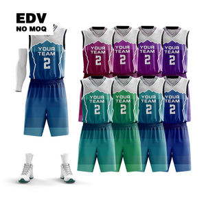 Sin MOQ directo de fábrica, camiseta de baloncesto con sublimación personalizada, ropa de equipo con diseño profesional, respuesta rápida para equipos deportivos - Product Image 1