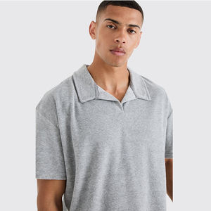 Camiseta de Verano 2025, Último Diseño, Ligera, Holgada, de Poliéster/Algodón, Estampada, Antiarrugas, Talla Grande, Transpirable, para Hombre - Product Image 6