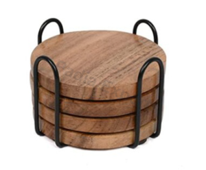 wooden <b>coasters</b> with <b>tiles</b> With Wire Sand wooden <b>coasters</b> with <b>tiles</b> - Product Image 1
