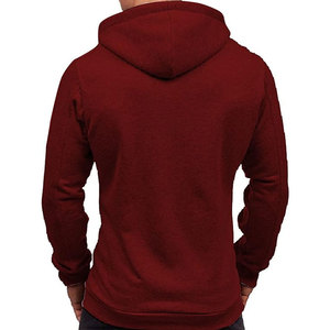 2023 Oem Logo personnalisé fermeture éclair plaine sweats à capuche haute qualité 100% coton nouvelle mode pour l'hiver en gros - Product Image 4