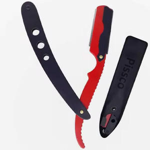 Herramienta de Barbería Fabricada por Pissco Pakistán, Navaja Recta de Acero Inoxidable para Salón, Navaja Plegable de Acero Inoxidable para Cortar el Cabello - Product Image 3