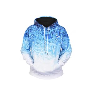 เสื้อฮู้ดพิมพ์ลายซับลิเมชันสำหรับผู้ชายเสื้อมีฮู้ดออกแบบใหม่ไซส์พิเศษ - Product Image 6