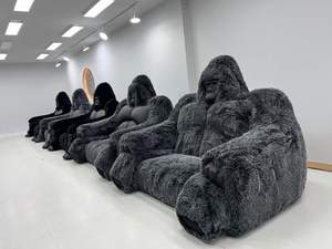 Divano a Forma di Gorilla Gigante Personalizzato, Poltrona <span class=keywords><strong>Stile</strong></span> Re Gorilla, Grande Divano Componibile per <span class=keywords><strong>Soggiorno</strong></span> - Product Image 6