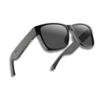 Lunettes intelligentes Bluetooth pour l'audio portable aveugle avec micro et haut-parleurs par Torch-it -Smart bluetooth Glass
