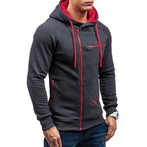 <b>Happy</b> Buyers Men's Warm Zipper <b>Hoodie</b> Sweatshirt Zip up <b>Hoodie</b> With Long Sleeve Hooded Sports Jacket Coat Outwear <b>Hoodies</b> - Product Image 2