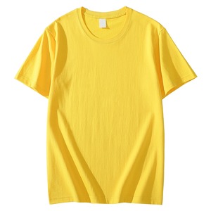 Camiseta de cuello redondo de poliéster 100% de alta calidad para hombre, Color sólido, impresión Digital de alta calidad, diseño de secado rápido, logotipo frontal en blanco - Product Image 6