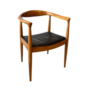 Chaises de salle à manger inclinables modernes avec des cadres en teck ancien durable et des sièges rembourrés en mousse confortables pour les villas et les écoles - Product Image 4