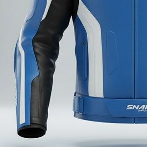 Chaqueta de Motociclista de Cuero Genuino para Hombre, Invierno, Ignífuga, Manga Larga, Alta Calidad, Mejor Precio - Product Image 3