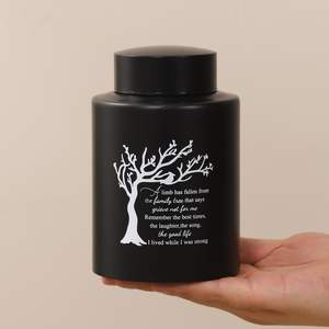 Urnas medianas de acero inoxidable para cenizas humanas, urnas medianas para cenizas, urnas de cremación de recuerdo para adultos, hombres y mujeres, tamaño personalizado - Product Image 6