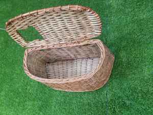 Cesta de pesca con mosca de madera con logotipo personalizado - Product Image 3