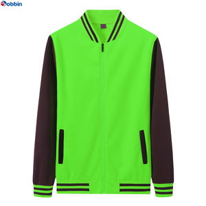 Chaqueta Universitaria para Hombre, Estilo Moderno y Popular, Personalizable con Letras de Béisbol, 100% Poliéster, Bordado Fino, Cuello Alto, Tallas Grandes - Product Image 1
