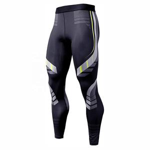 Nouveau design original Pantalons de sport BJJ Leggings de compression pour la course à pied pour hommes - Product Image 6