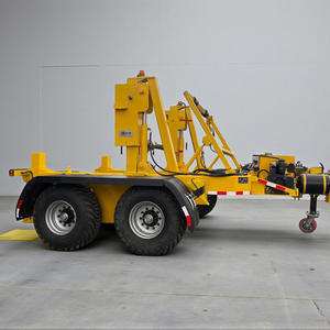 Fabricantes de Remolques para Tambores de Cable que Ofrecen Soluciones Hidráulicas para el Transporte de Tambores para Proyectos de Energía y Fibra - Product Image 3