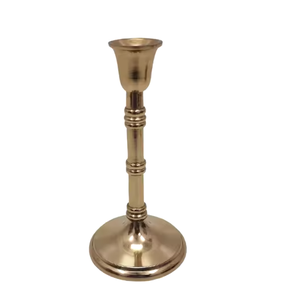 Grande fleur sur le dessus bougeoirs en métal au prix de gros meilleure arrivée à bas prix pour l'éclairage de la décoration - Product Image 4