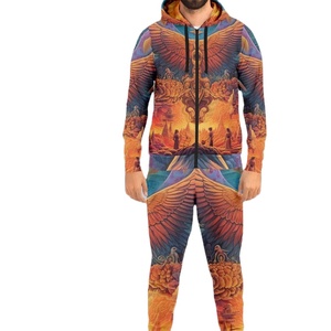 ชุดวอร์มผู้ชายแบบซับลิเมชั่น แฟชั่นทันสมัย ไม่ยับ คุณภาพสูง ราคาถูก พร้อมปรับแต่งได้ตามต้องการ - Product Image 1