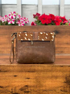 Nouveaux sacs à bandoulière en cuir de fourrure métallique élégant occidental de haute qualité à la mode véritable Hai sur les sacs à main latéraux en cuir de fourrure - Product Image 6