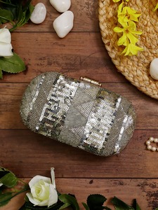 Pas encore d'avis Dernier Populaire Perle Broderie Paillettes Soirée Embrayage Mariage Femmes Soirée Sac - Product Image 4