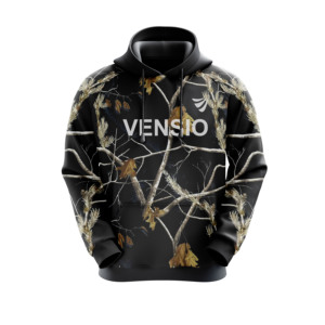 Sweat à capuche camouflage personnalisé Zip Up 100% Polyester Hunting Camo Hoodie Custom Streetwear All Over Digital Real Tree Printed hoodie - Product Image 5
