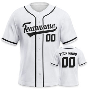 Confortable durable doux respirable léger uniforme d'équipe faite sur commande personnalisée de débardeur de baseball - Product Image 1