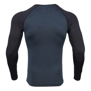 Wholesale OEM Compression <b>Shirt</b> For Men Custom Sublimated Bjj Rash Guard for Men <b>100</b>% <b>Polyester</b> Men Quick Dry Compression <b>Shirt</b> - Product Image 2