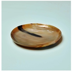 Bol décoratif ultra brillant en corne de buffle fabriqué à la main à partir de corne véritable naturelle vente chaude - Product Image 3