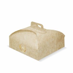 Personalized Sweet Colored Cake <b>Boxes</b> with Handle Recycled Materials Glossy or Matt Lamination Embossing - Product Image 2