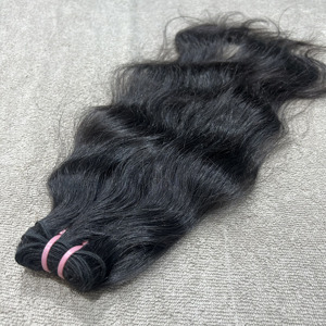 En gros, Cheveux humains indiens Remy vierges bruts, cuticules alignées, double trame, non traités, mèches de temple, 100G - Product Image 1