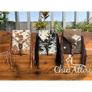 Vente chaude Designer De Luxe En Cuir De Vache Boucle Frange Sac À Main Marques Célèbres En Cuir Véritable Sac À Bandoulière pour Femmes Western Sacs À Main - Product Image 1