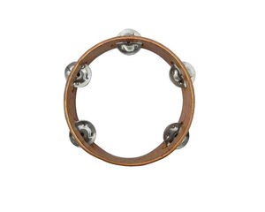 Instrument à percussion Tambourin en bois avec tambourin en peau de mouton Instrument à percussion - Product Image 5
