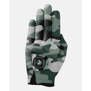 Gants de golf sportifs en cuir Cabretta véritable pour hommes et femmes, imprimé camouflage, main gauche, Hyper Touch, grande taille, poignées en caoutchouc avec logo - Product Image 1